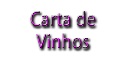 Carta de Vinhos